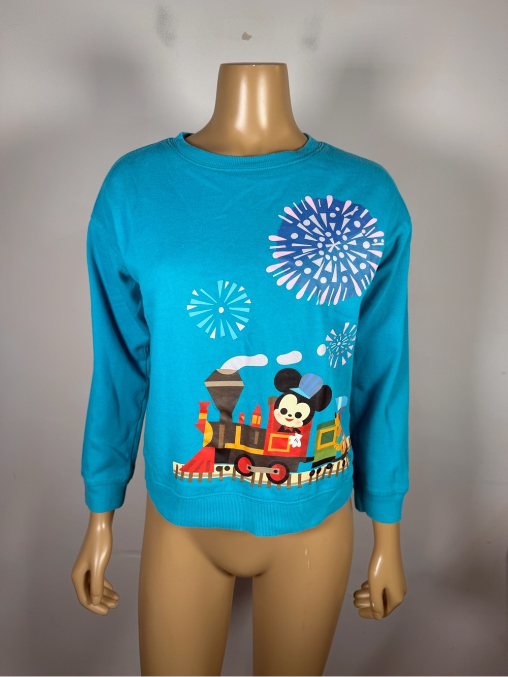 Disney x Joey Chou Kid’s Size Large Sweatshirt with Colorful Character Graphic